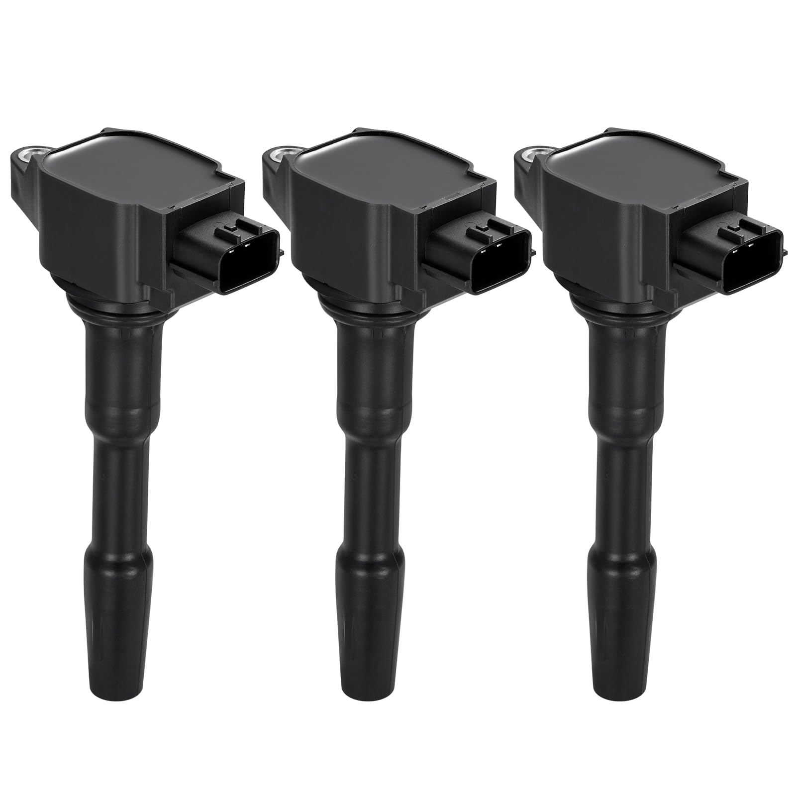 BDFHYK Ignition Coil Packs Compatible with Smart Fortwo 2016-2017 0.9L l3,Coil for UF-808 C-987 UF808 C987 2819060000 22433-2428R 224332428R 8201154128 0986221079 Set of 3