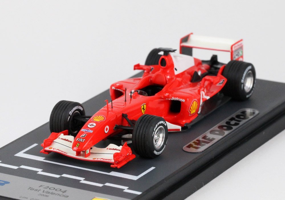 Amazon | BBR 1/43完成品 フェラーリ F2004 Test Valencia 2006 V
