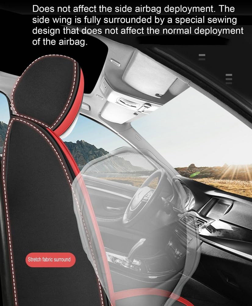 COPERCHI di Auto CAPERCHI- COPERCHI di Auto Auto Auto Comuni COPERCHI Auto Auto 5 SETTI Set in FATTURA UNIVERSALITURA, Fit Universale Compatibile airbag.,F