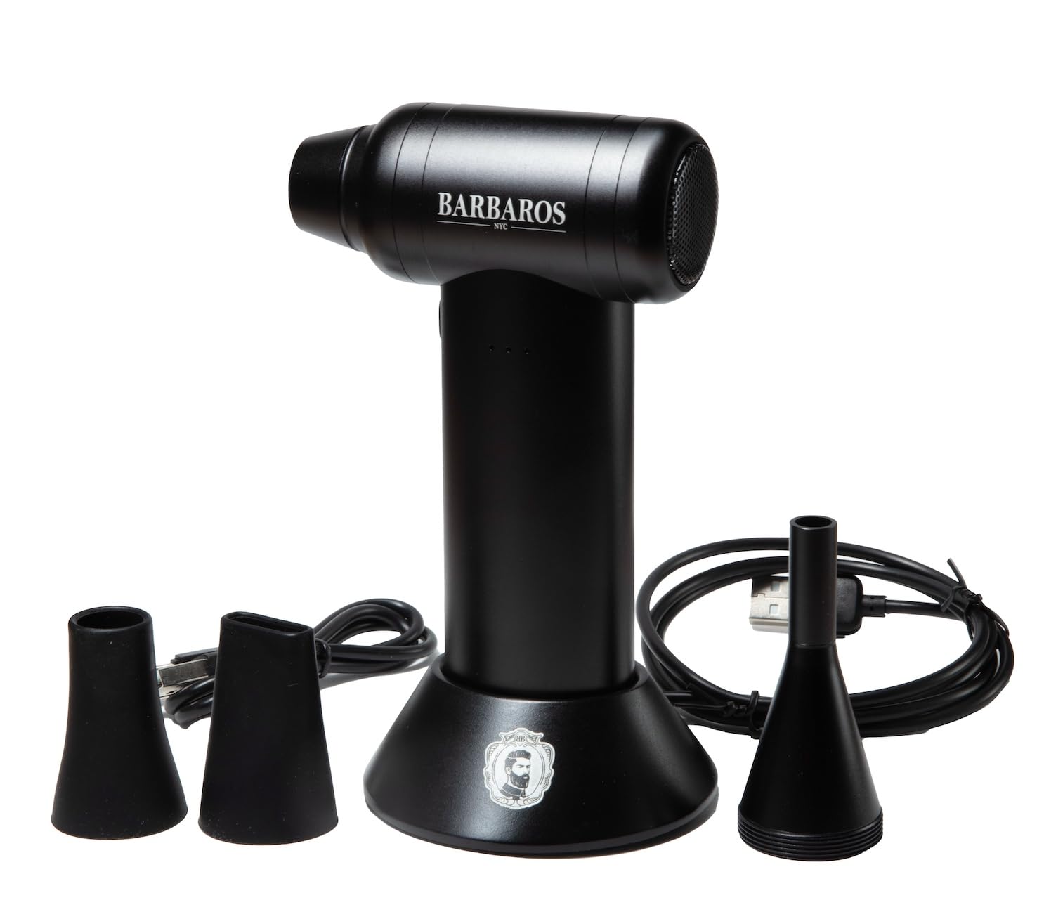 BARBAROS GT Air Blower & Duster with Charging Stand (Black)