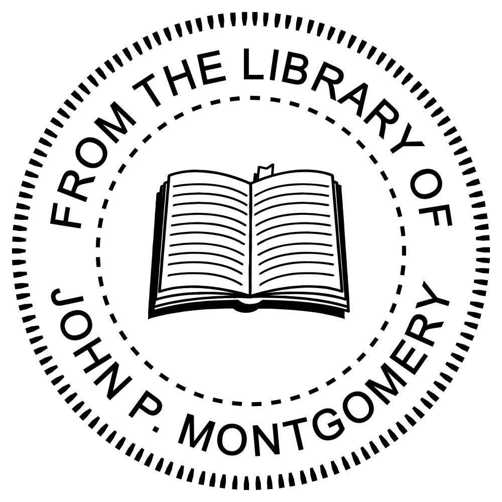 Custom Library Embosser I Multiple Designs I Personalize Your Books! (Design 6)