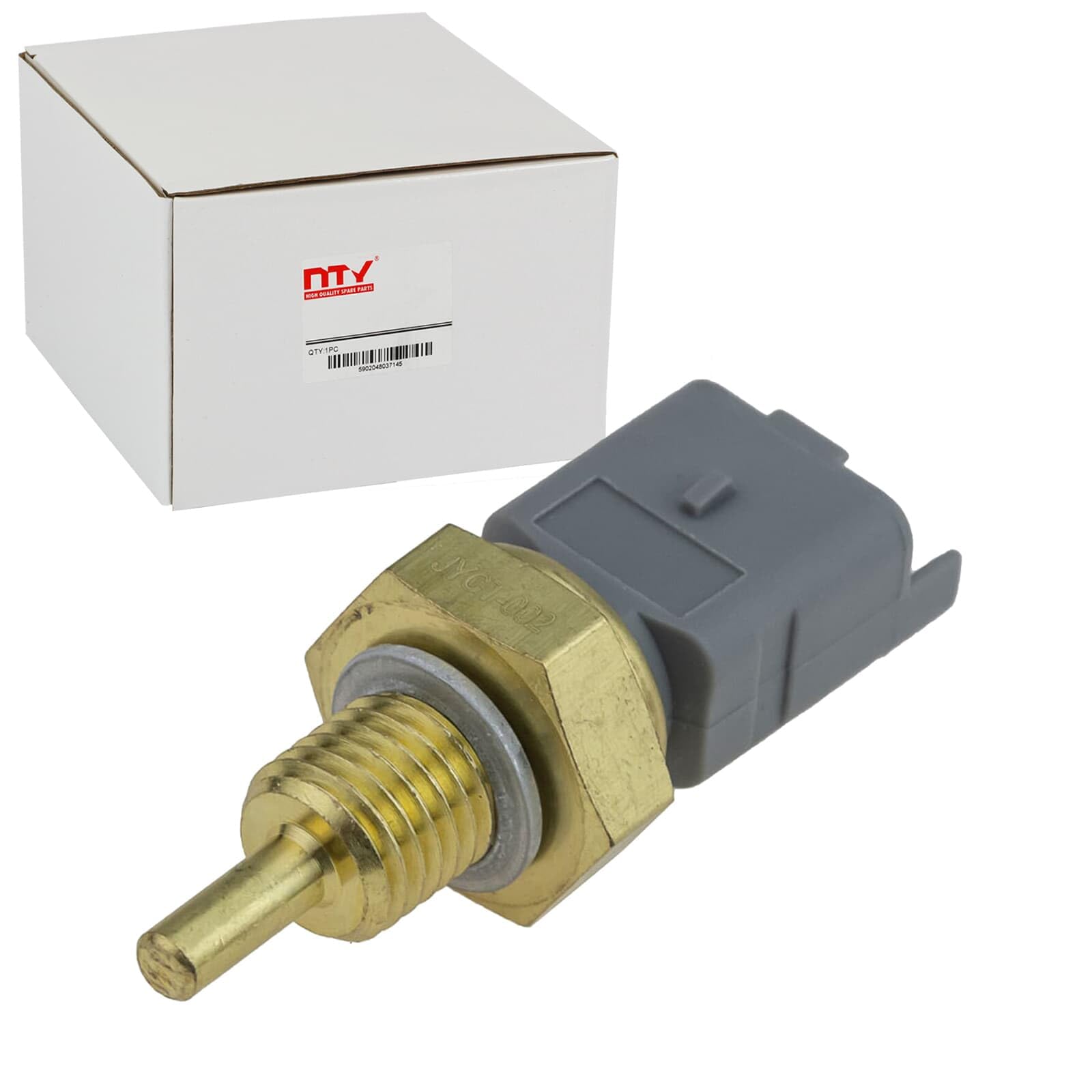 NTY Ect-Ct-002 Sensor, Kühlmitteltemperatur vorne | Ect-Ct-002 passend für Berlingo C3 C8 Jumper Jumpy