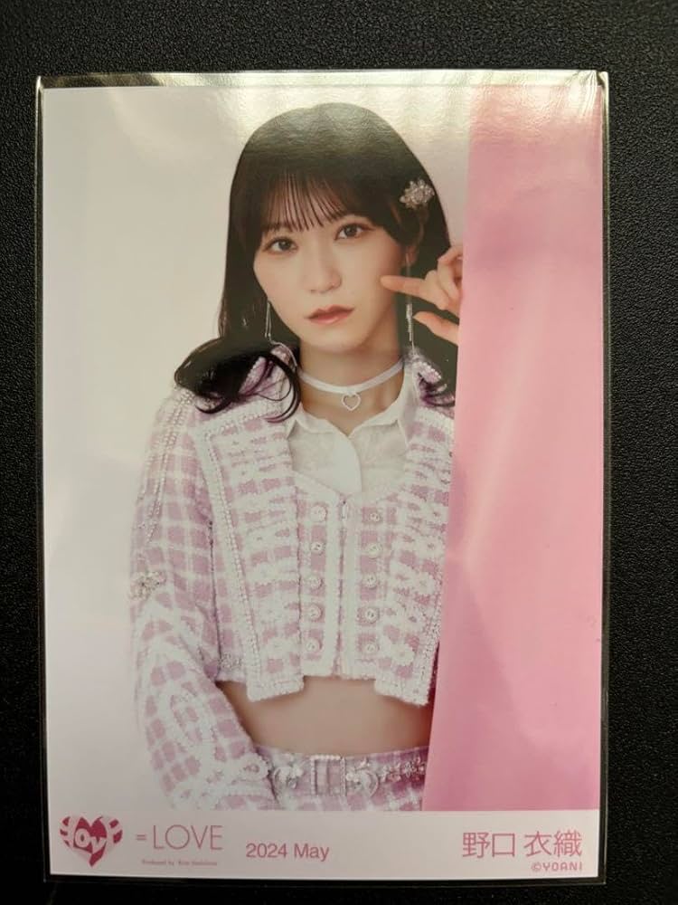 Amazon.co.jp: イコラブ 野口衣織 生写真 ナポレオン衣装 チュウ