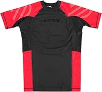 Vista 8 de Sanabul Esencial manga corta Rash Guard MMA BJJ Wrestling Grappling Jiu Jitsu