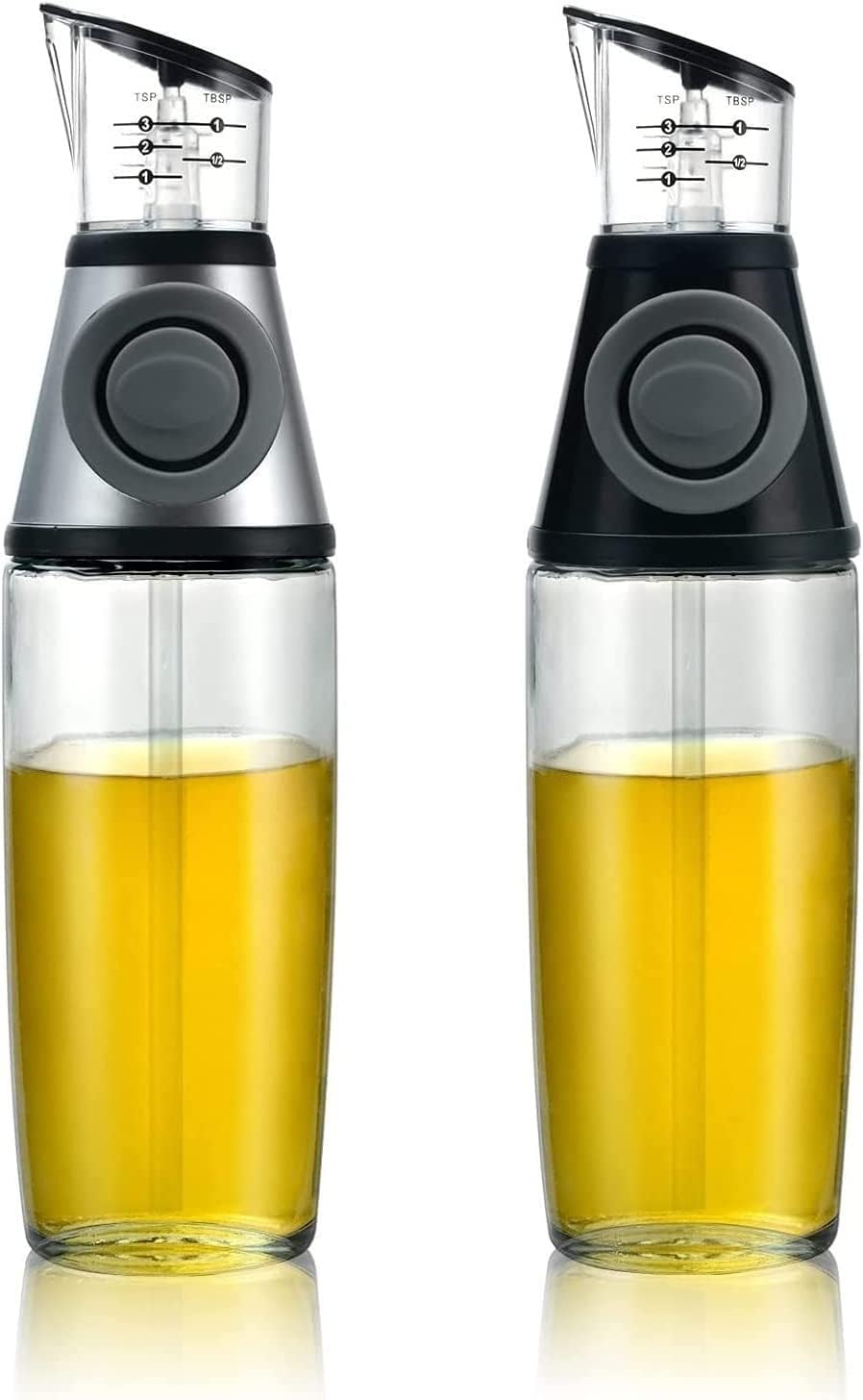 Oil Dispenser Bottle, 17oz Olive Oil Dispenser Oil Sprayer