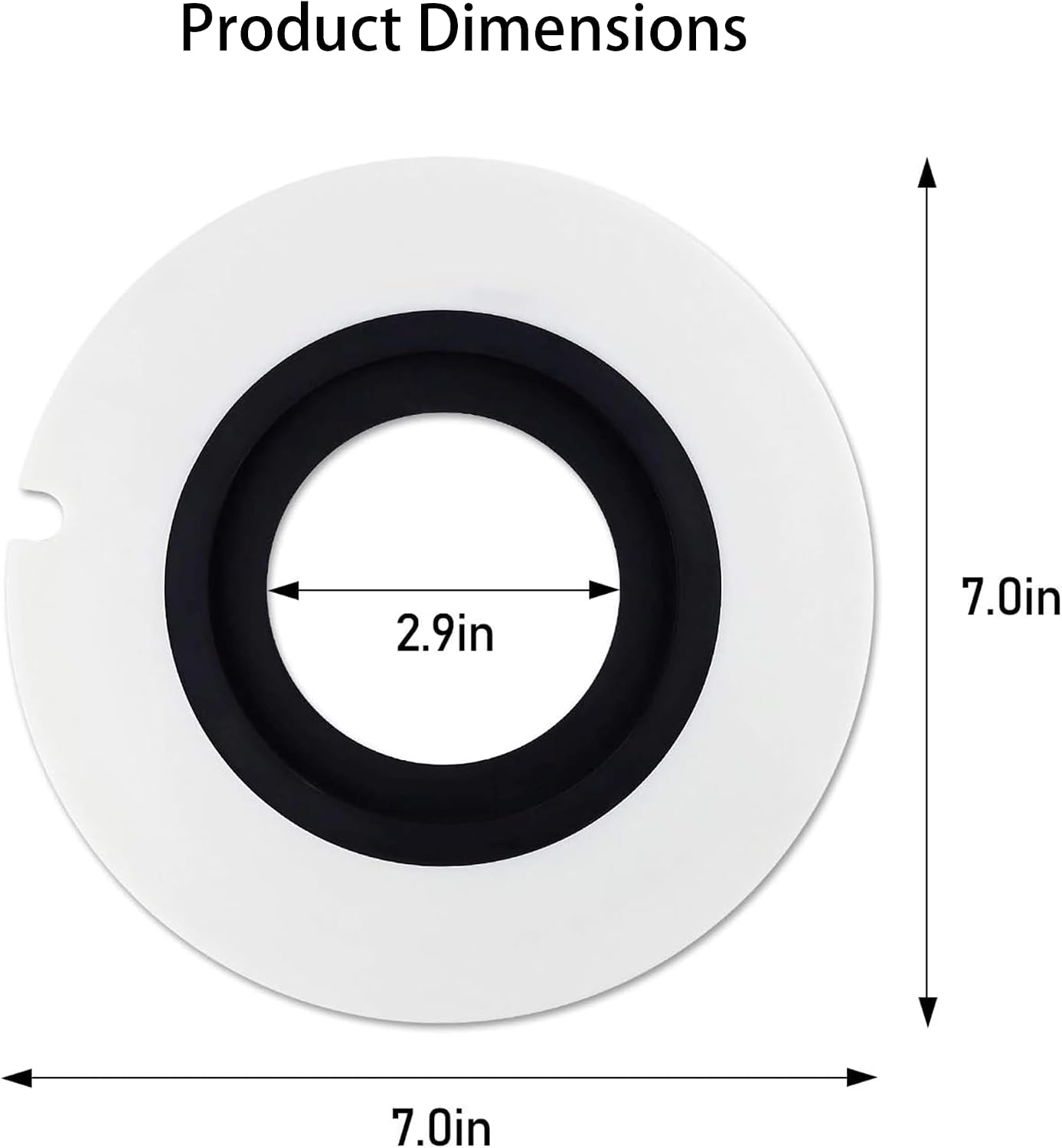 385311462 385310677 RV Toilet Seal Kit Fits for Dometic Sealand VacuFlush Toilets 110 111 210 510 - Without Overflow Holes