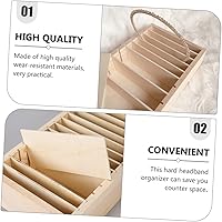 Vista 3 de Alipis Divisores de tarjetas de visita, soporte de joyería, organizador de pulseras, soportes para estantes, soporte de pulsera, organizador