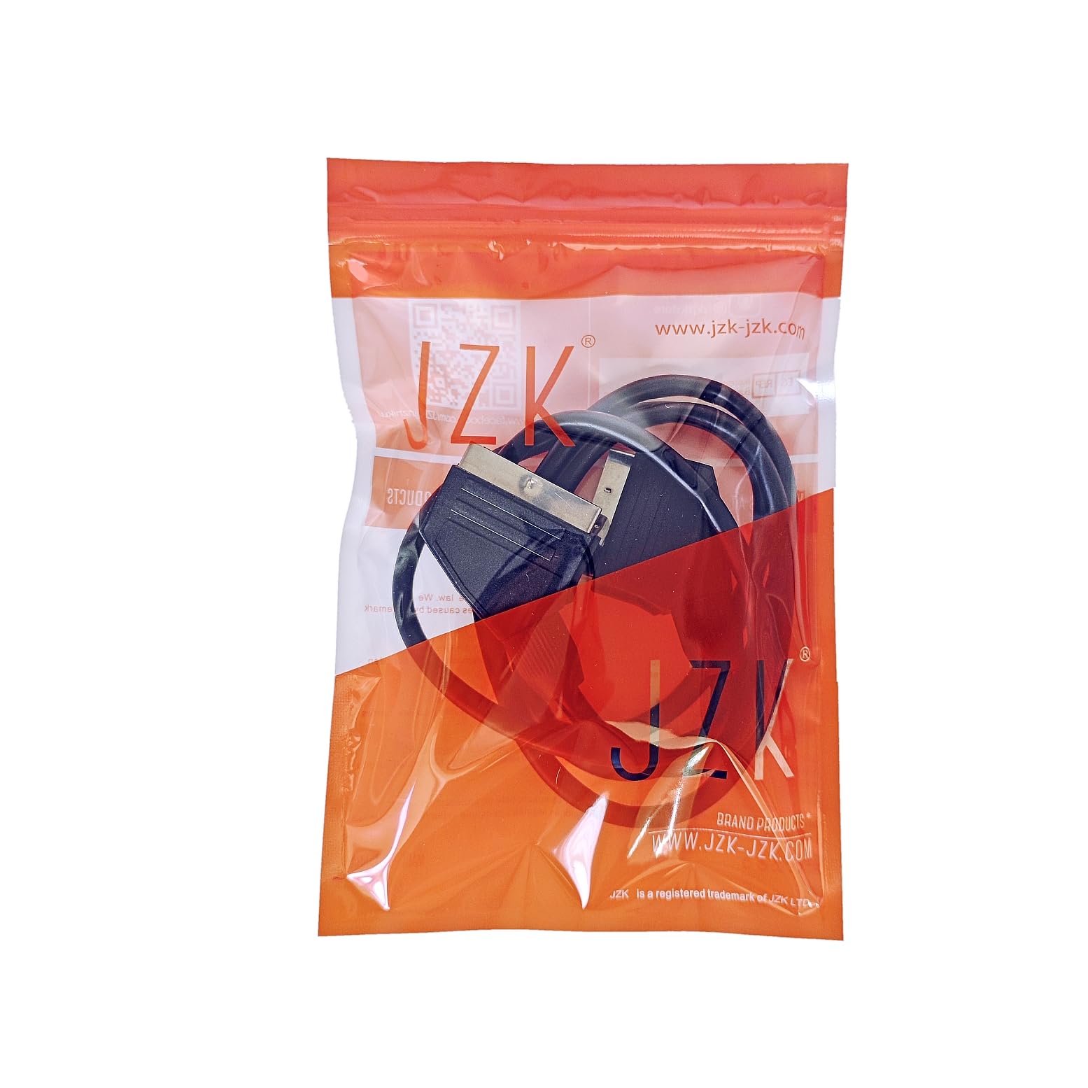 JZK 1.5M Péritel câble, péritel mâle vers mâle 21 broches câble pour audio et vidéo, DVD, HDTV, AV et TV numérique