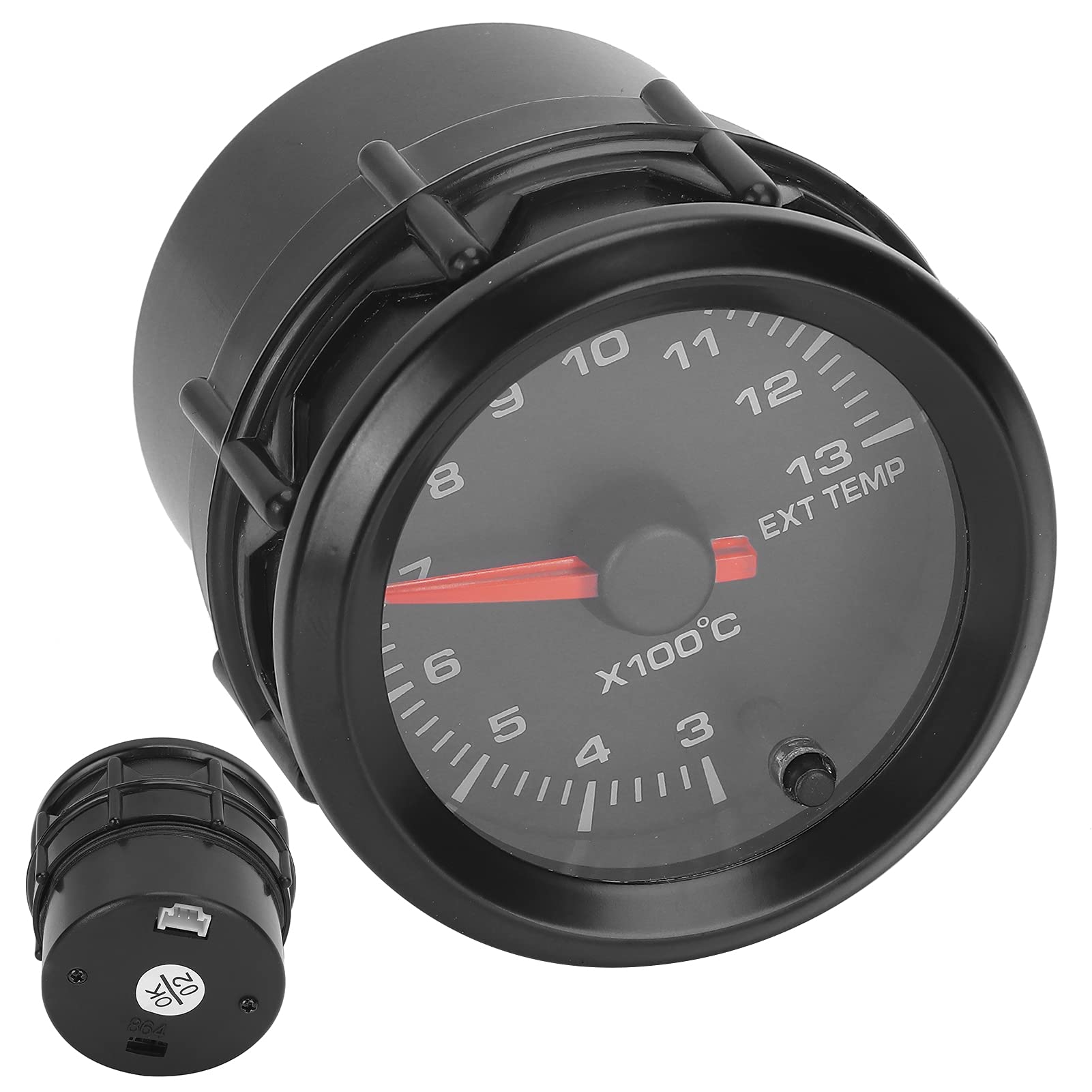 Amazon.co.jp: 排気温度計 排気温度計 EGT ゲージ センサー付き 52mm