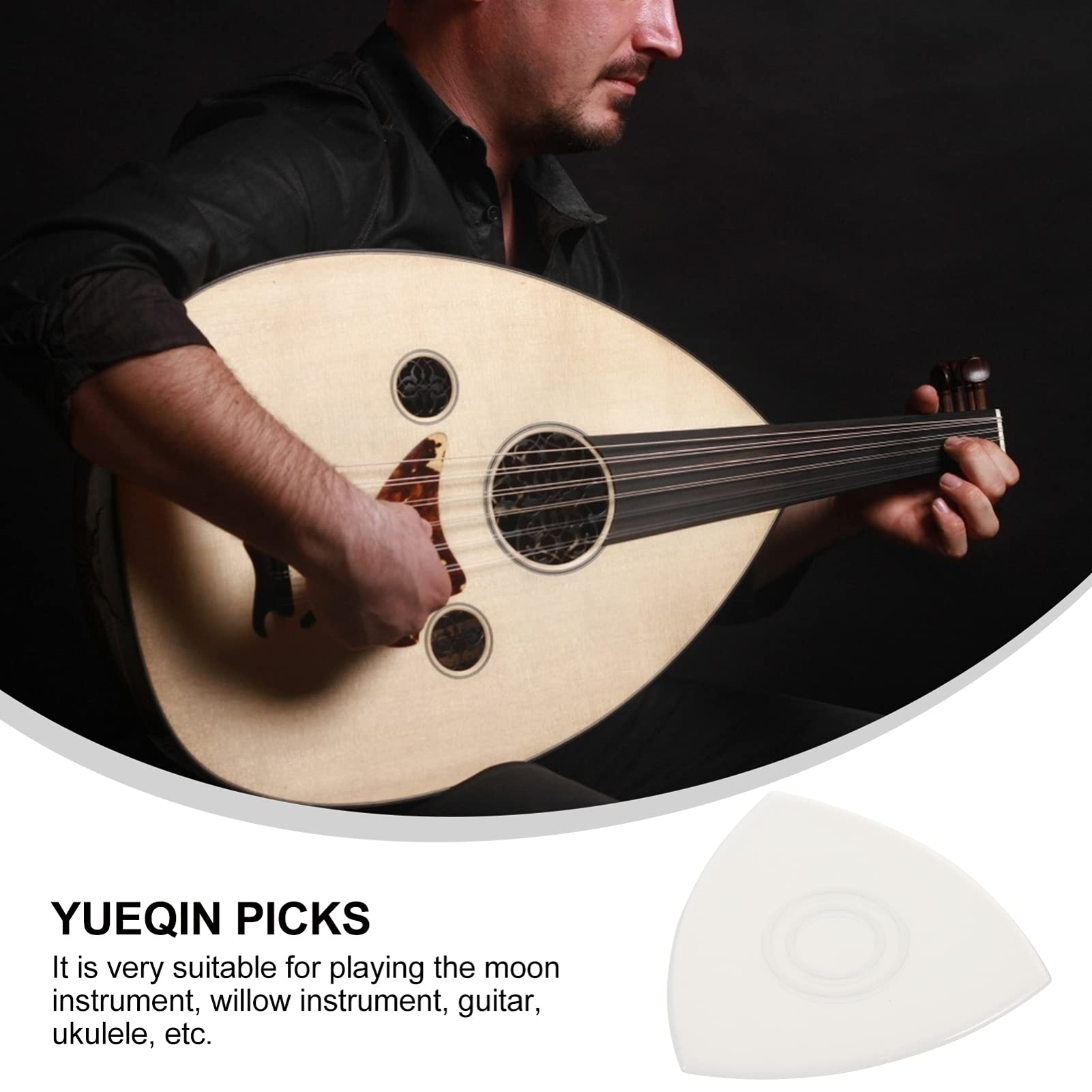 TOYANDONA 5 Sets Gitarrenplektren Für Elektroakustikplektren Plektren-set Griff Für Zeitgleiches Spielen 12 Stück * 5