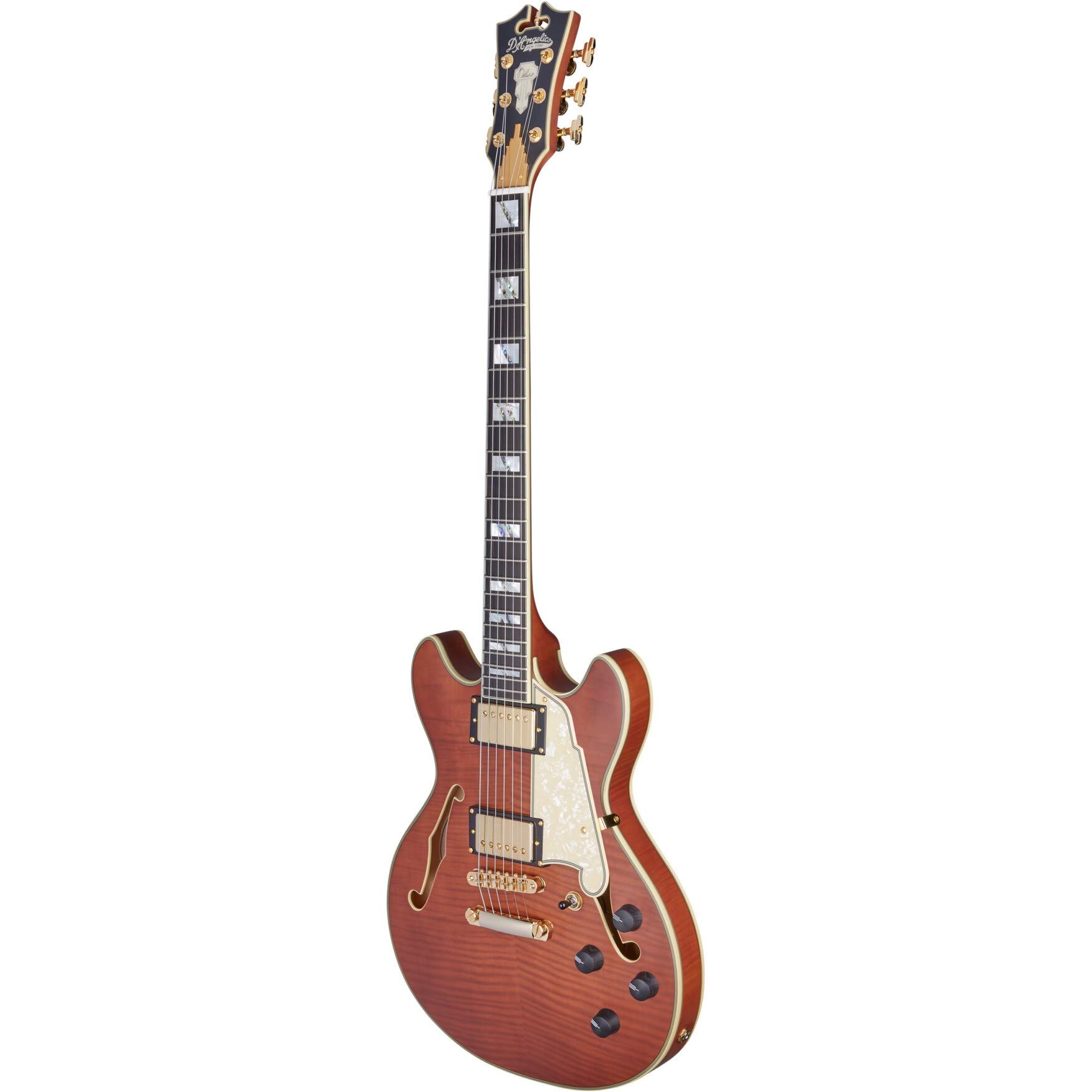 Amazon | D'Angelico Deluxe Mini DC Limited Edition, Matte