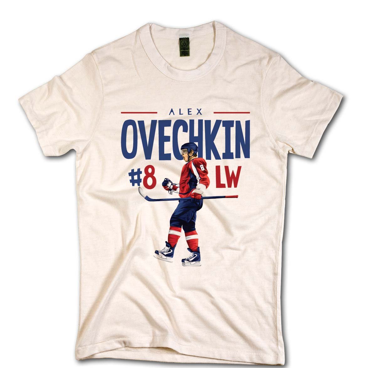 Alex Ovechkin 8 Blue Ivory S