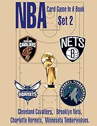 NBA Card Game In A book Set 2