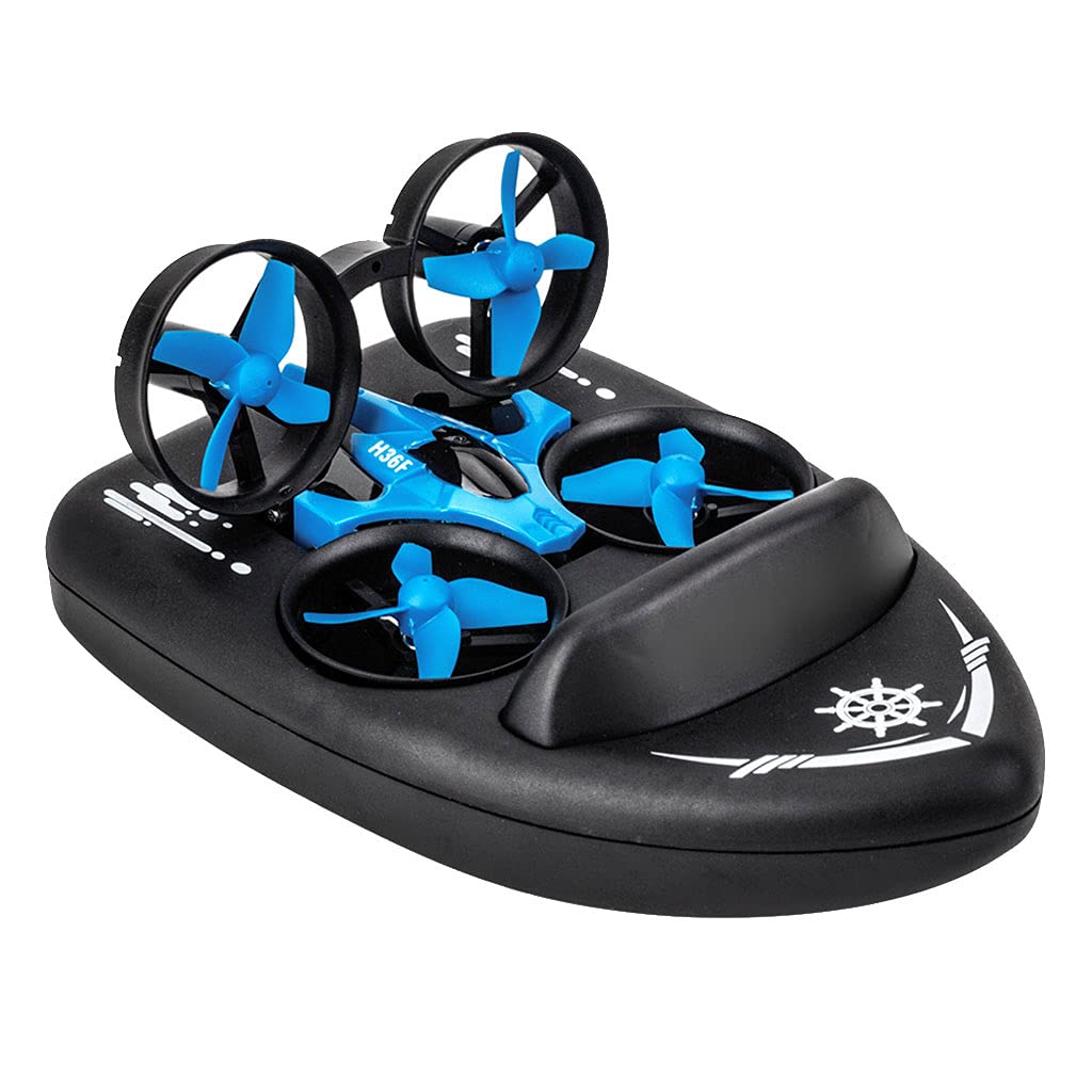 Hover Remote Remote Control Hovercraft 3-in-1 - Amphibious RC Toy For Land, Water ...