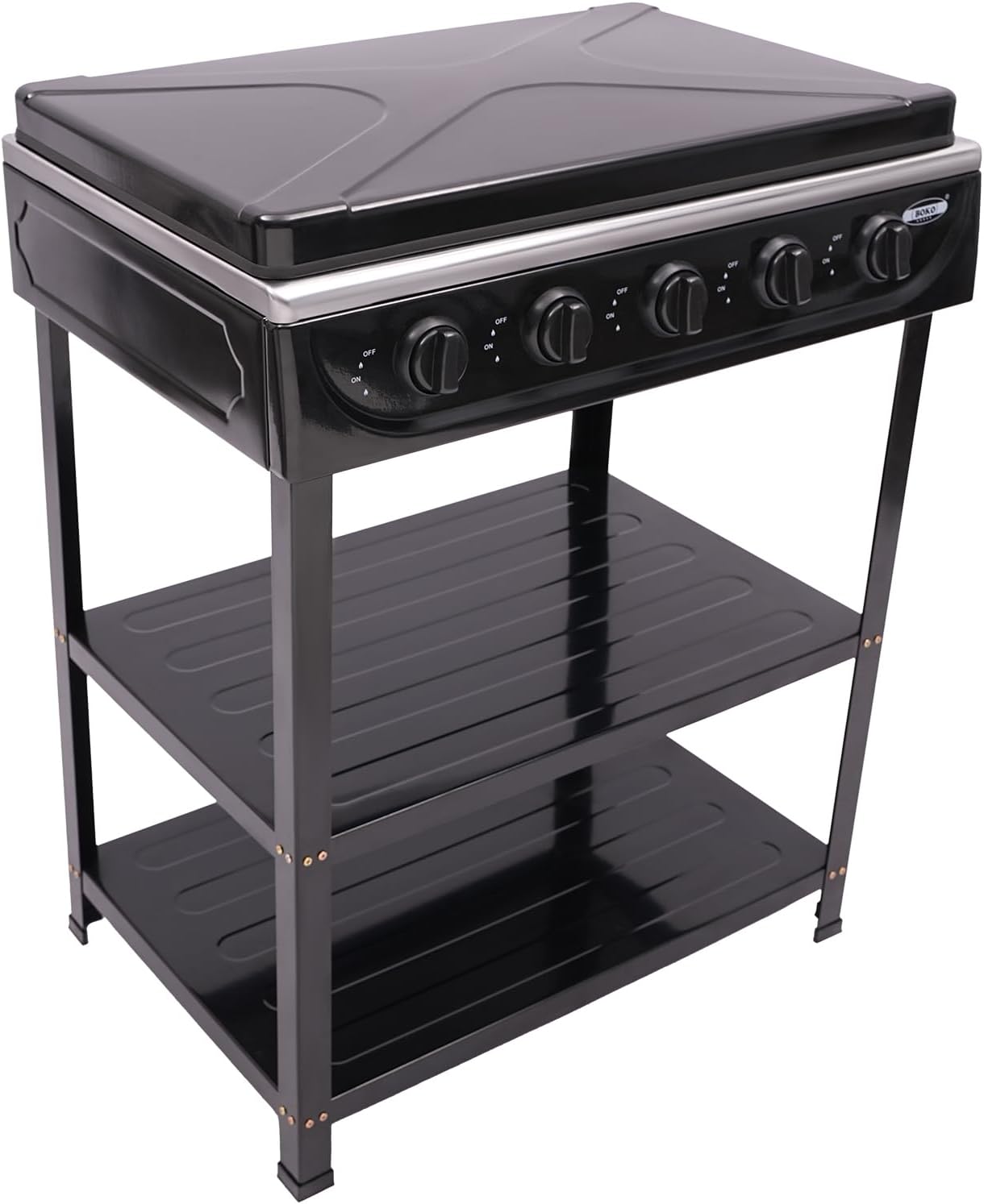 Estufa a Gas Natural 5 Puestos 64x44.5 cm De Piso