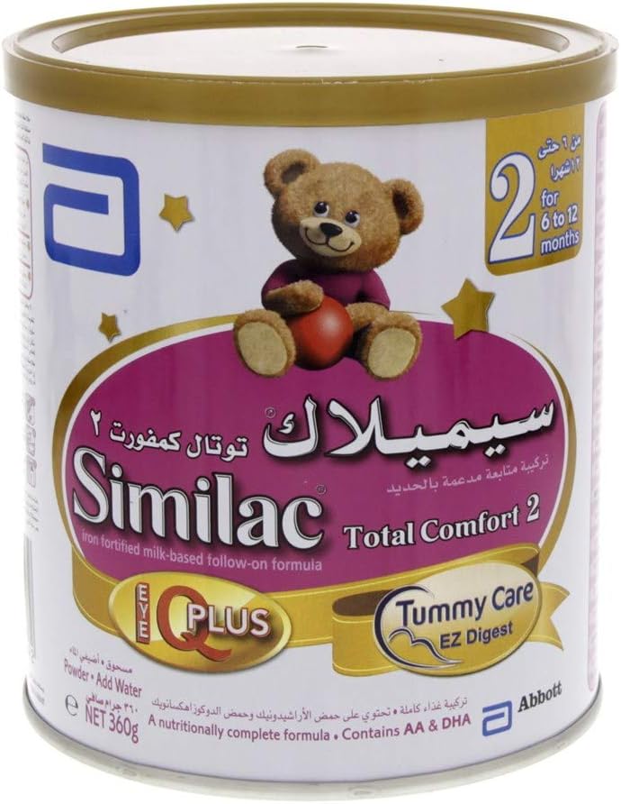 Similac Total Comfort 2 Follow On Formula Milk For 6-12 Months, 360G