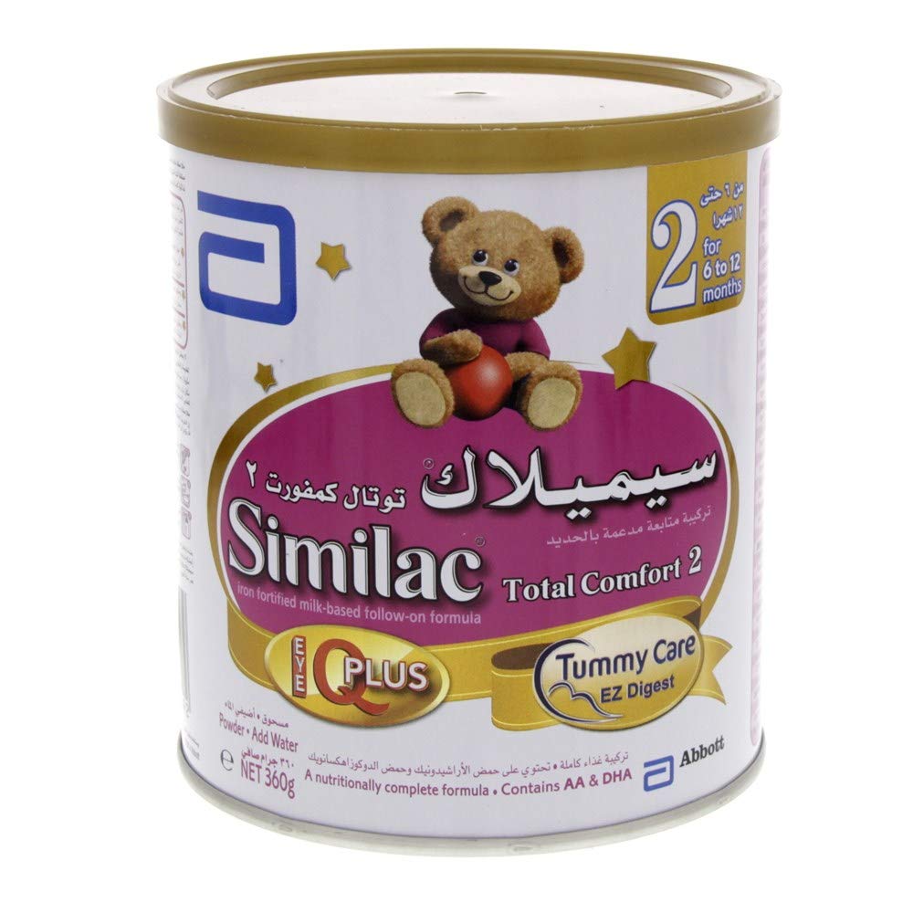 SimilacTotal Comfort 2 Follow On Formula Milk For 6-12 Months, 360G