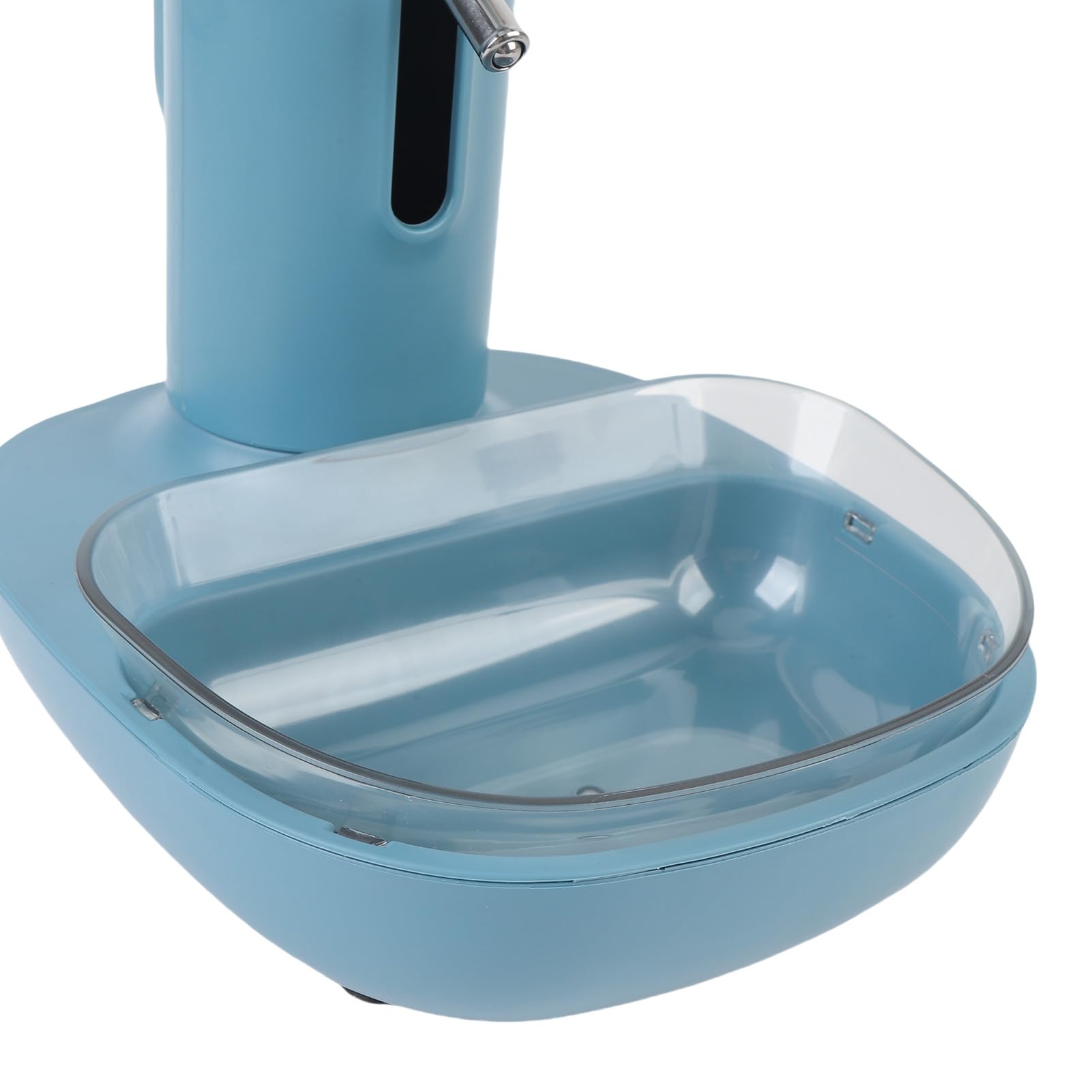 Generic Alimentatore Automatico per Acqua in Piedi per Animali Domestici, Regolabile in Altezza, Tipo Sospeso per Cani, Gatti, Plastica, 9,45x7,68 Pollici (BLUE)