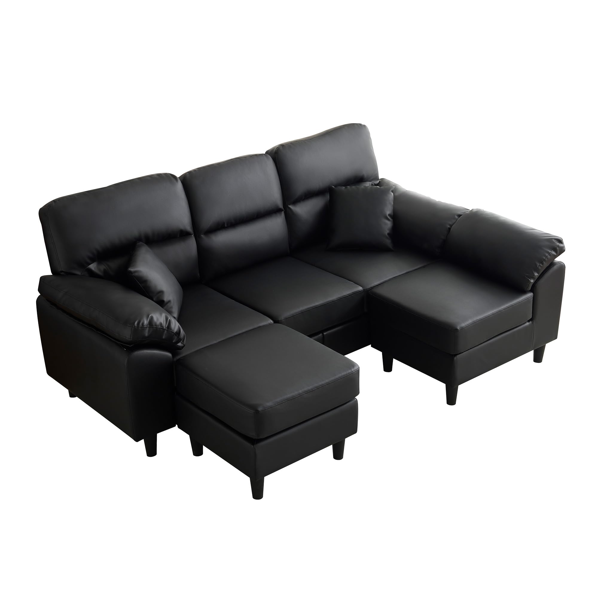 Amazon.co.jp: ソファーセット 5人掛け L字型 2～5人用 コーナーソファ