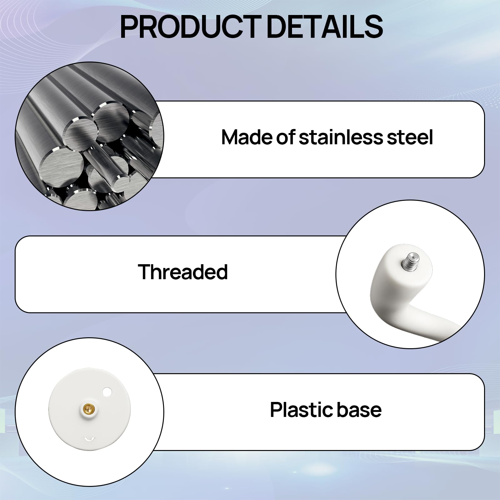 Hello Baby Monitor Stand, Babysense Camera Mount, Flexible Tapo Camera Mount, Flexible Twist Holder for Babysense Video Baby Monitor, Adjustable Tapo Mounts for Security Cams and Infant Monitors - Image 3