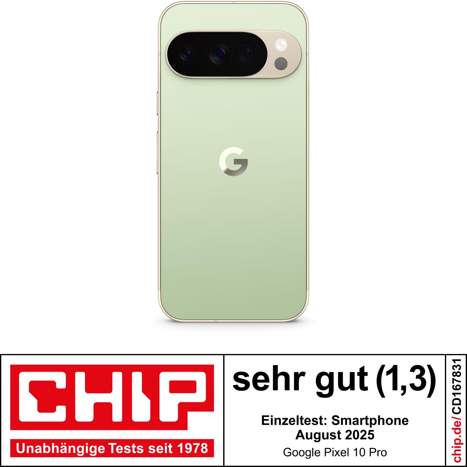 Google Pixel 10 Pro – Android-Smartphone ohne SIM-Lock, mit Gemini