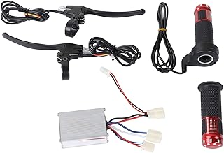 Kit de alça de controlador de bicicleta elétrica, bom desempenho bom dissipação de calor peças de reposição 12 V 250 W controle elétrico punho do acelerador para guidão de 22,2 mm