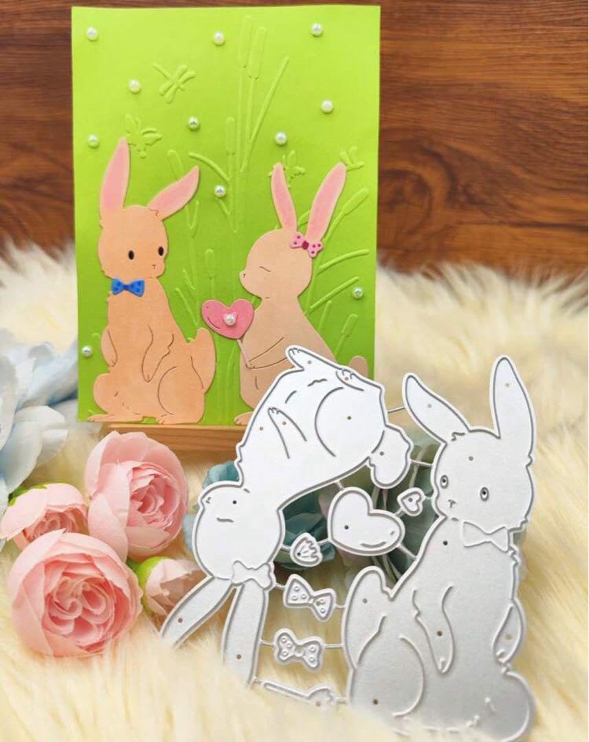 カッティングダイ☆うさぎさん ケーキ カッティングダイ☆うさぎさん