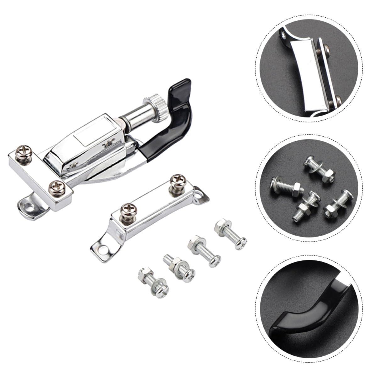 Ajusteur de Tambour Caisse Claire W601 en Acier Inoxydable, Régulateur et Tendeur de Câble Solide, Accessoire de Percussion pour Batterie de Fanfare, Pièces de Rechange Précises