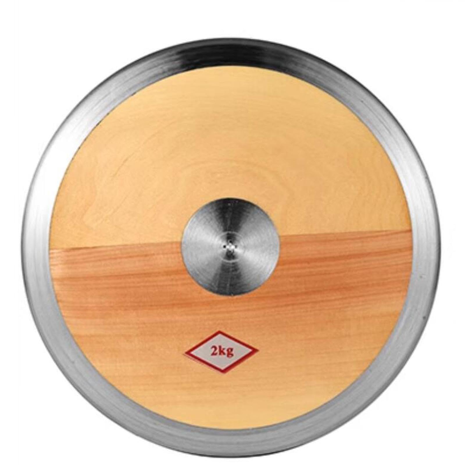 Disco Lanzamiento Madera Entrenamiento Deportivo Pista Campo Equilibrio