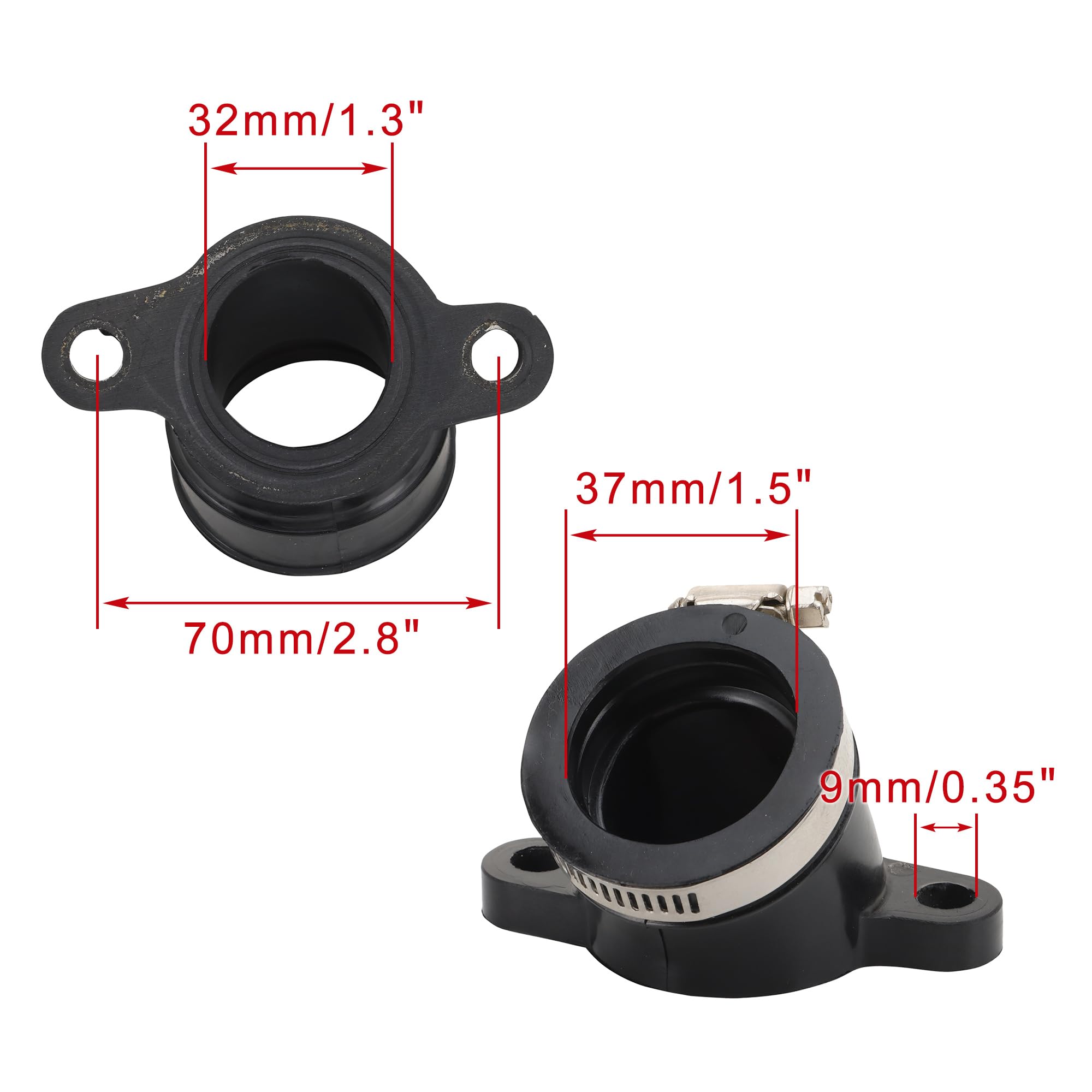 WOOSTAR Carburatore Tubo Collettore di Aspirazione Sostituzione per Polaris Xpedition 325 ATP 330 4X4 Trail Boss 325 OEM #3087050