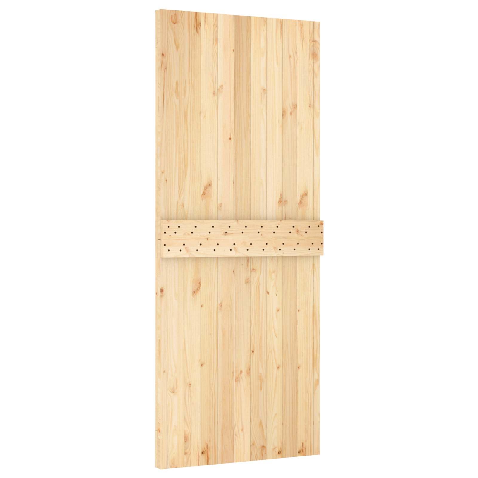 Porta scorrevole in legno di pino, 85 x 210 cm