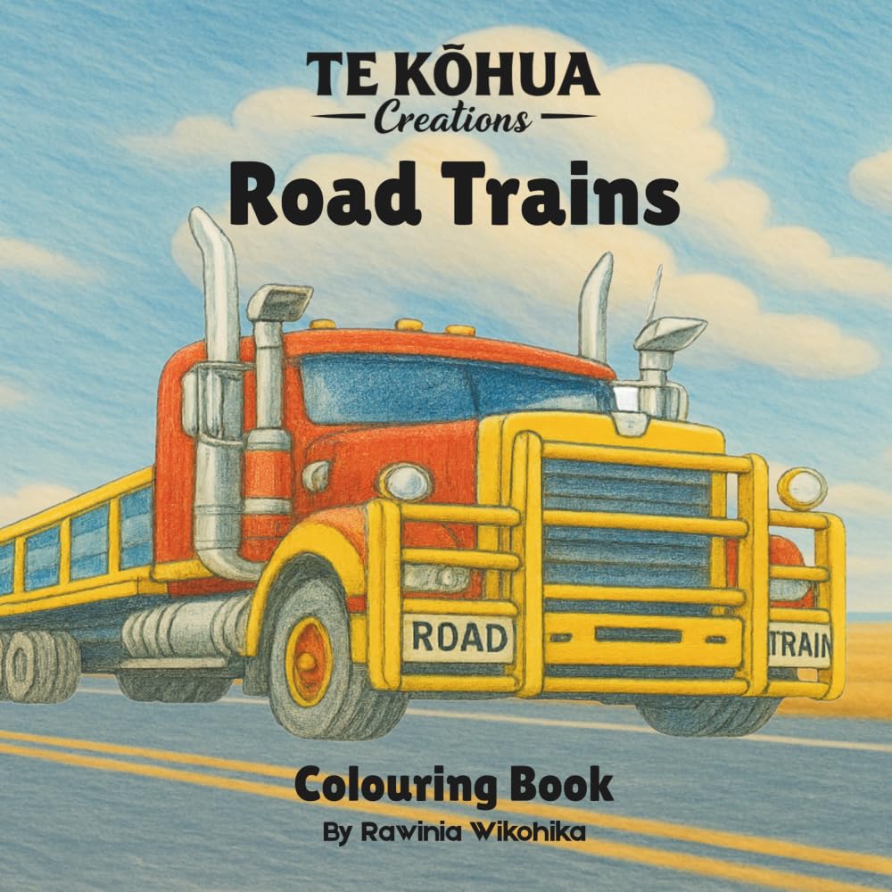 Road Train Colouring Book (Vehicle colouring books)