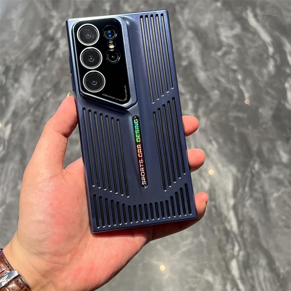 Ultracienkie, puste, wytrzymałe etui pancerne do Samsung Galaxy S24 S23 S22 Plus Ultra S24 Ultra odporne na wstrząsy rozpraszanie ciepła, BU, do Samsung S23 Ultra