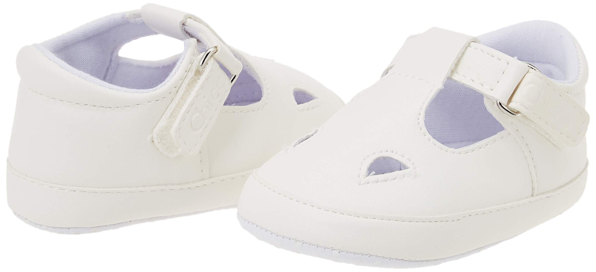 Chicco, Sandali Neonato e Neonata Eleganti, con Chiusura Regolabile con Cinturino, Scarpe Bambina 0-24 Mesi/Bambino 0-24 Mesi, Designed in Italy