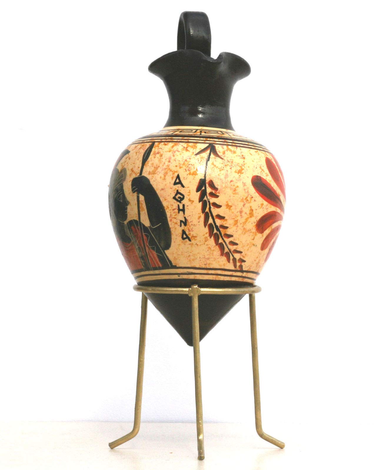 Petite Amphore Décorative En Cuivre – Grecque Fait Main – Vase Soprammobile Grèce