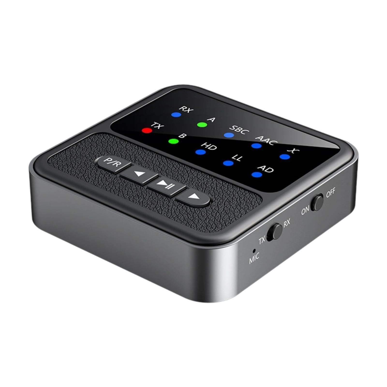 Émetteur-récepteur Bluetooth 5.4 2 en 1 avec Entrées RCA et Auxiliaire 3,5 Mm pour Haut-parleurs, Ordinateur et Voiture