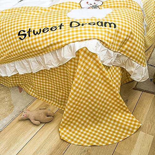 Amazon｜4点ベッドキルトカバーシート枕カバーダブルウォッシュ