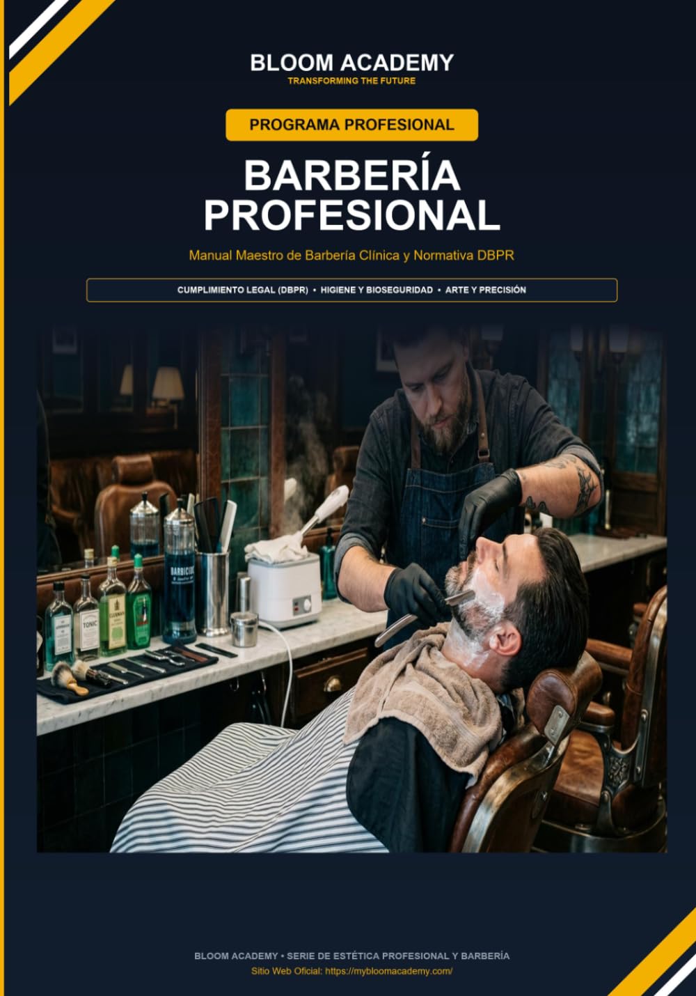 BARBERÍA PROFESIONAL EN FLORIDA: Manual Completo para la Práctica Responsable y el Cumplimiento de la Normativa DBPR