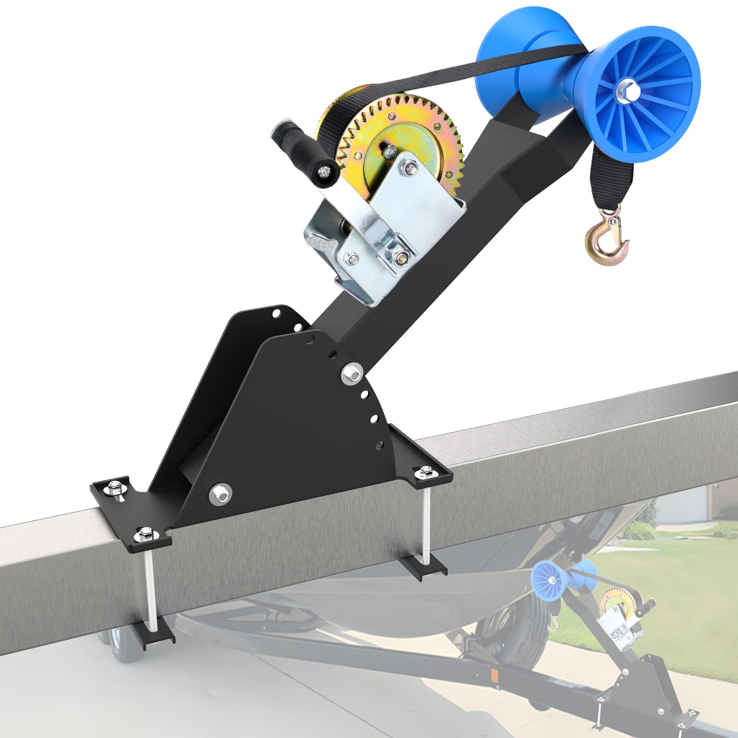 DITKOK Adjustable Boat Trailer Winch Stand (1200 lbs)