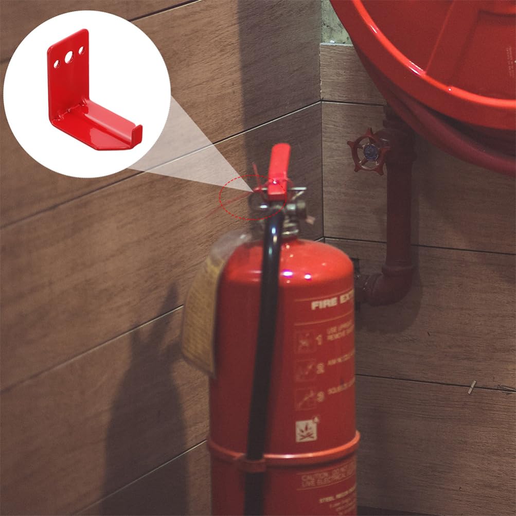 OSALADI Universal Fire Extinguisher Bracket Fire Extinguisher Mount up to 20 Lbs for Small Medium Fire Extinguisher Cabinet Holder for Dry Chemical and Water Extinguishers