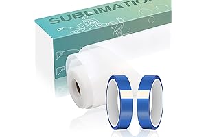 HTVRONT Clear HTV Vinyl Roll for Sublimation