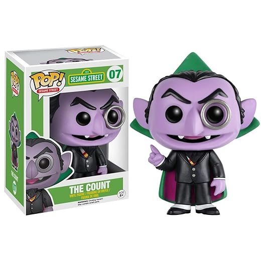 Funko Pop Tv: Sesame Street - The Count Toy Figure