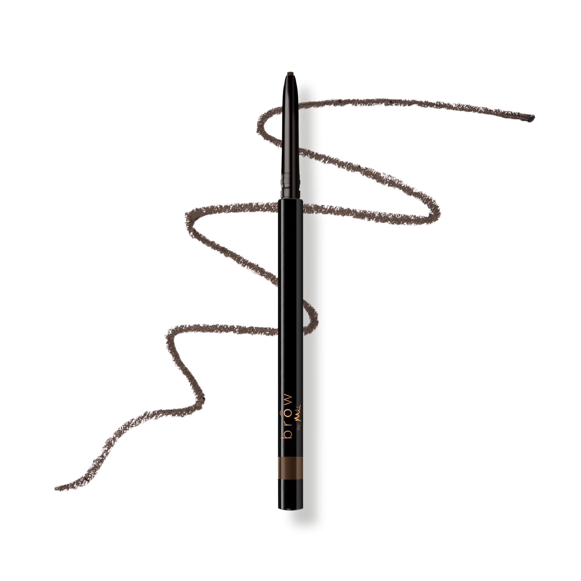 Cosmetics Brow Pencil | Sculpting & Styling Eyebrow Pencil | Precision Micro Tip | Ultra Fine, Long Lasting Eyebrow Pen | Dark Brown | Impeccably Dark