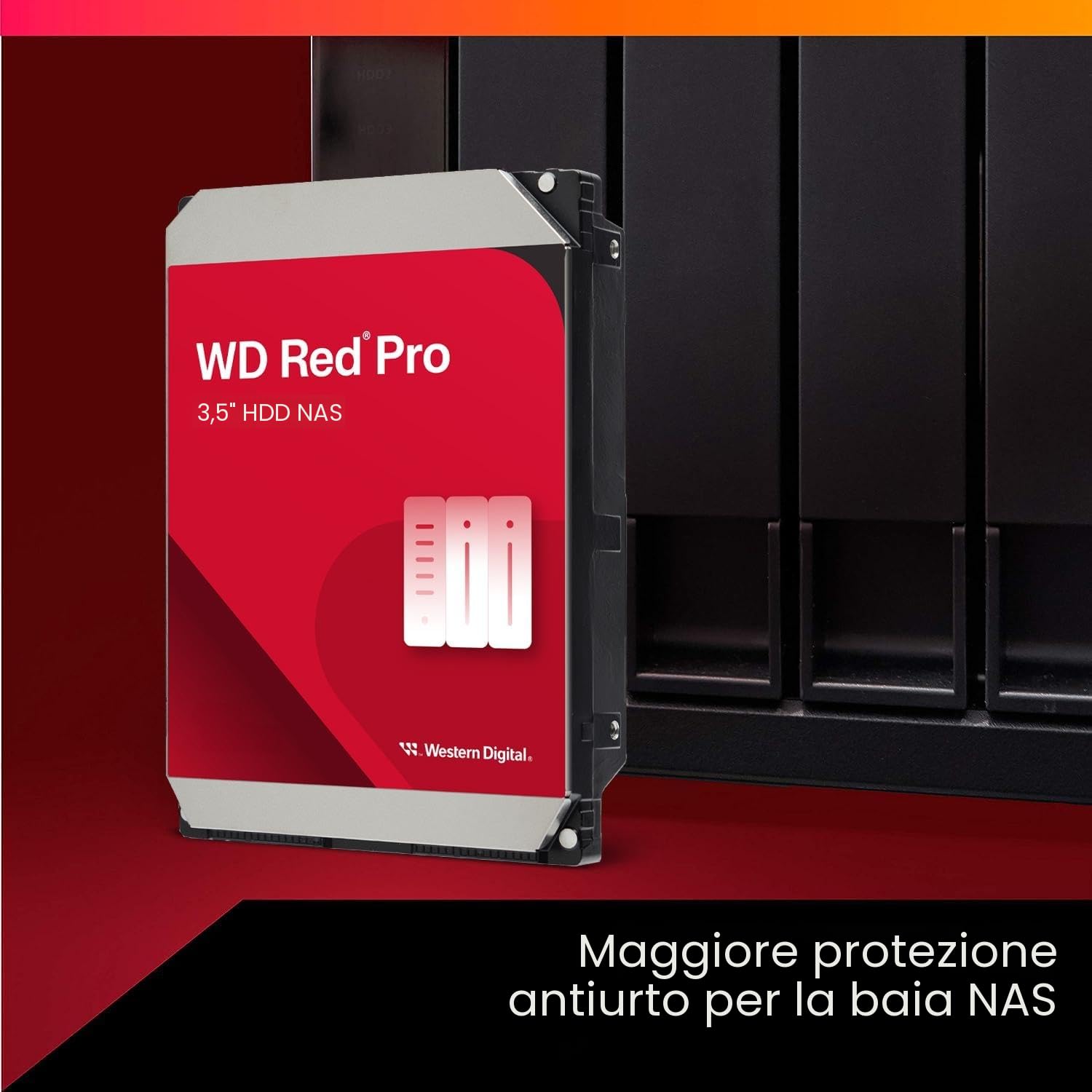 ◆新品◆22TB WD Red Pro NAS 内蔵HDD7200SATA 6G WD Red Pro 22TB NAS Hard Disk Interno 3,5