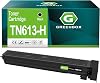 GREENBOX TN-613 TN613 Black Toner Cartridge Compatible for Konica Minolta bizhub C452 C552 C652 A0TM130 45,000 Pages,1 Pack
