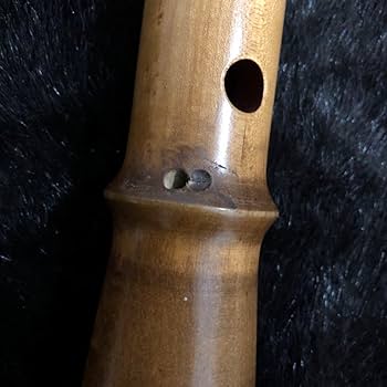 Amazon.co.jp: 尺八 7孔 一尺九寸管 無銘 木管 : 楽器・音響機器