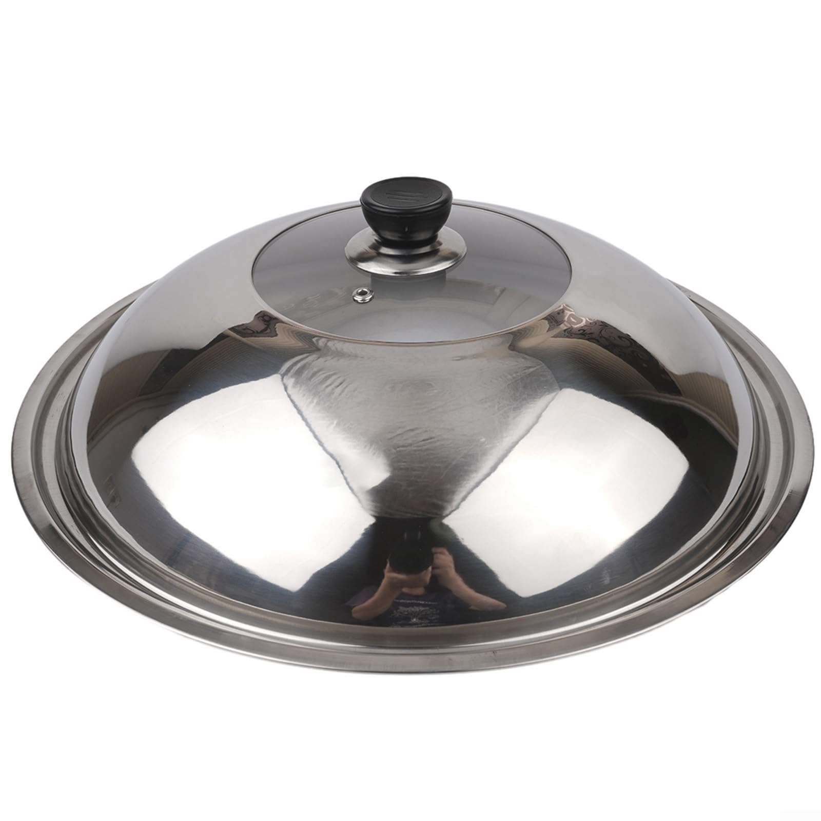 Couvercle en verre pour cocotte de 40 cm de rechange pour conserver la chaleur et cuire soigneusement