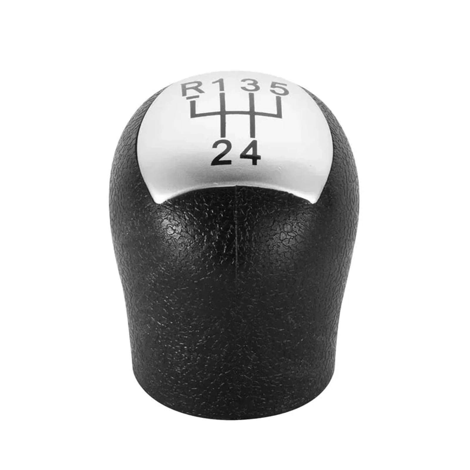 LVGVZTTGKM Gear Shifter Stick for Twingo for Scenic for Megane for Laguna for Kangoo for Clio Car Gear Shift Knob Lever Shifter Stick Pen Head Gear Stick Knob(Silver)