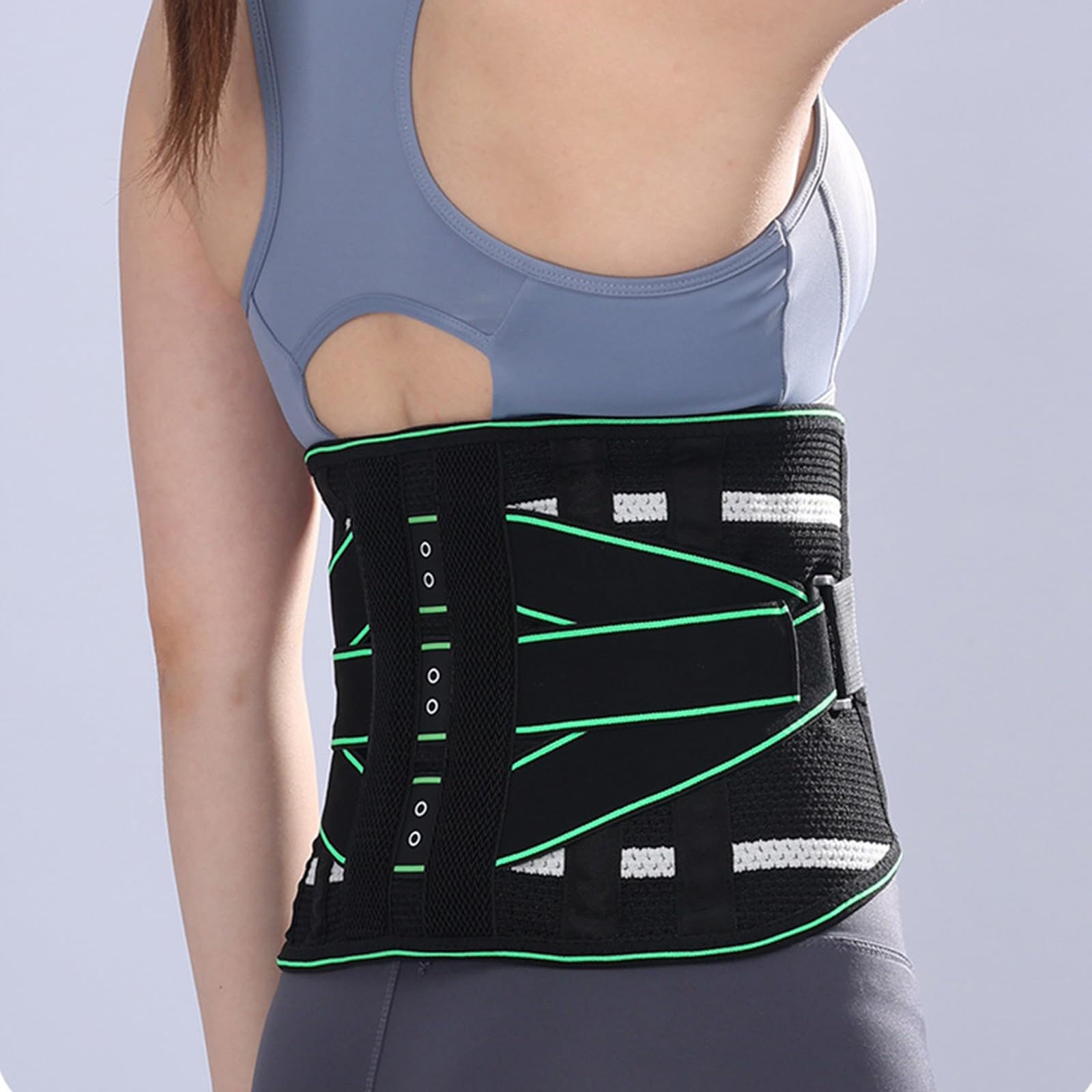 Soporte lumbar para deportes y uso diario para gimnasio Senderismo y estar sentado durante mucho Cinturón lumbar deportivo de diseño ergonómico