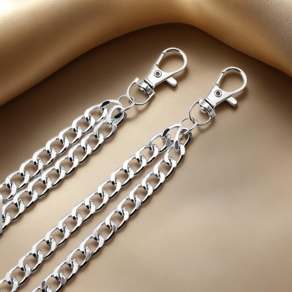 OEHEDOU Punk Trousers Chain Wallet Chains For Men Hip Hop Pants Chain image 4